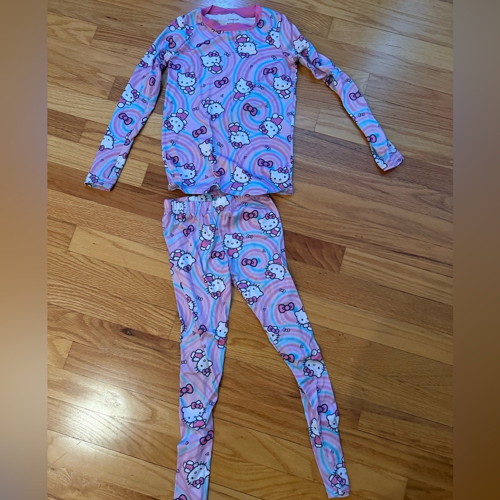 Hello Kitty Rainbow Swirl Pajama Set
